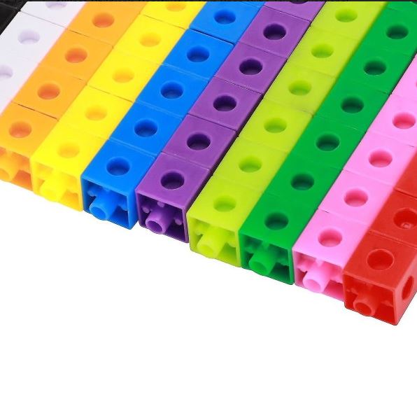 100pcs Children's Construction Toys Snap Cube Toys Educational