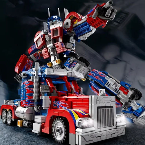 2-in-1 Transforming Car Building Toys for Teens