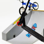 Finger Skateboard Ramp Set 16 Piece Park Kit Compatible with STASHABLES Includes Skateboards Ramps Scooters Skates Bikes Wheels