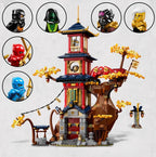 Dragon Energy Temple Building Blocks Model Set