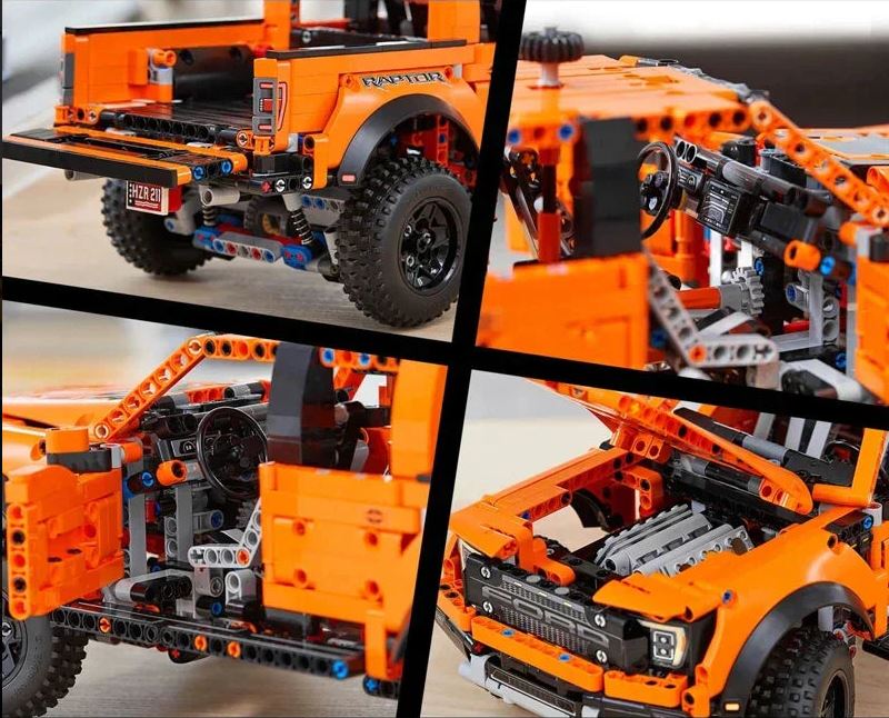 F-150 Raptor Off-Road Car Building Blocks