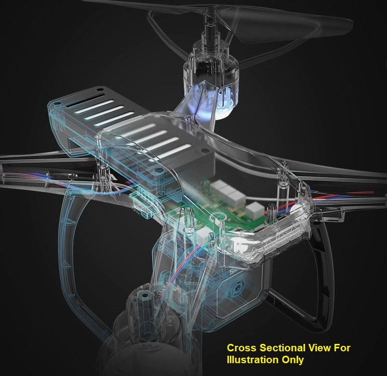 Christmas gift Fierce DIY 4K Camera Drone: Build & Fly Your Own Stunt Quadcopter for Thrilling Aerial Adventures