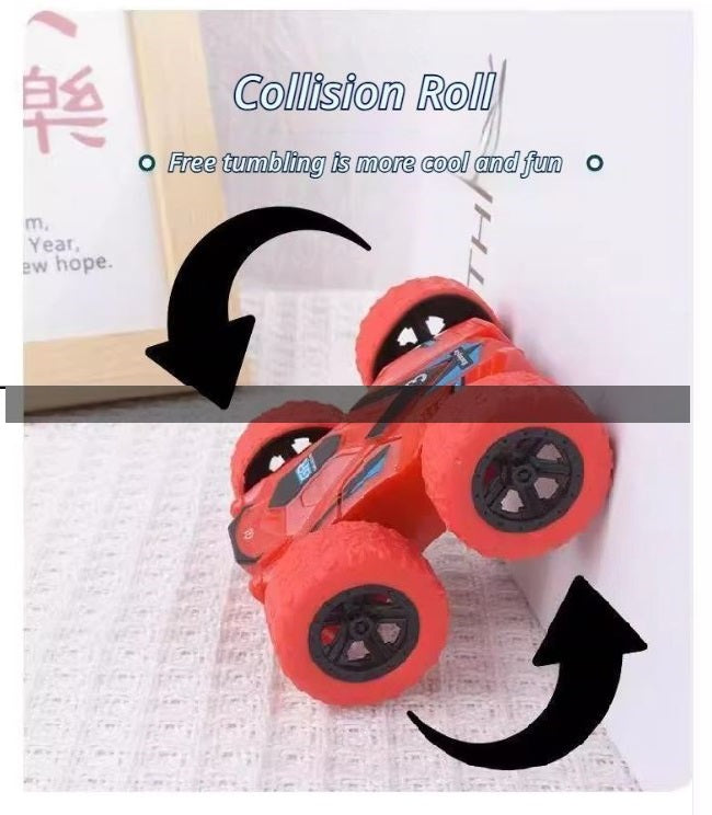 Inertia Tumbling Car 1 Piece Set 180°Flip Random Colours
