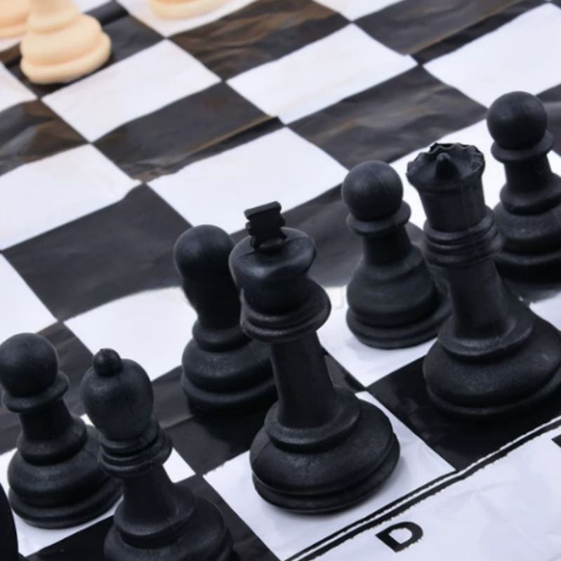 Large PVC Chess Set – Durable, Lightweight & Perfect for Indoor/Outdoor Play
