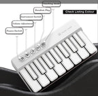 Mini Keyboard Piano - Piano for Kids - Toys for Children - Educational Toys - Portable Pocket Piano - Black