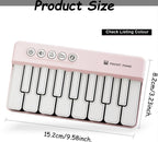 Mini Keyboard Piano - Piano for Kids - Toys for Children - Educational Toys - Portable Pocket Piano - Black