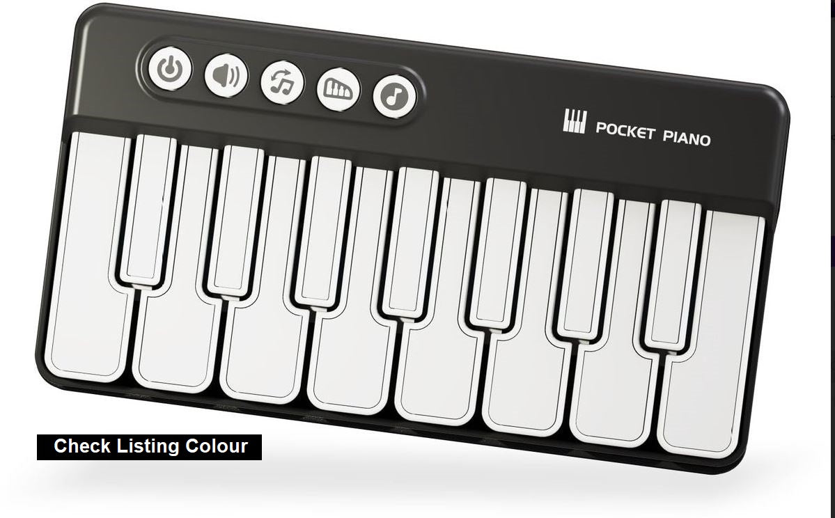 Mini Keyboard Piano - Piano for Kids - Toys for Children - Educational Toys - Portable Pocket Piano - Pink