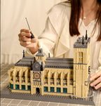 Notre-Dame Cathedral of Paris Mini Building Blocks Model – Beige