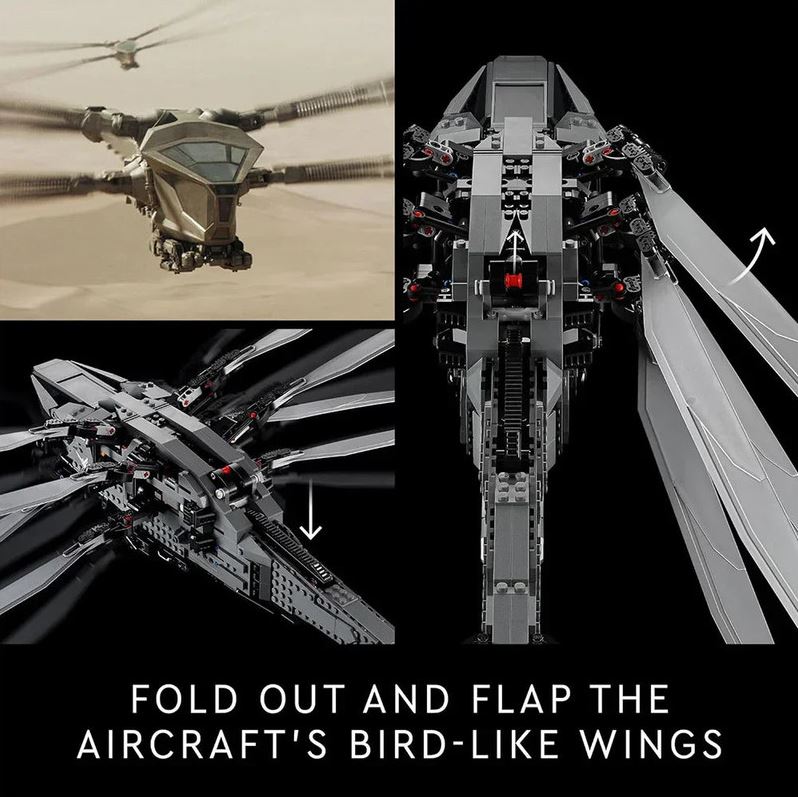 Ornithopter Building Kit Model Set
