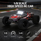Kids Remote Control Car Off-Road Truck with Lights Electric Vehicle Toys
