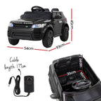 Kids Electric Ride On Car SUV Range Rover-inspired Cars Remote 12V Black