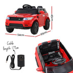 Kids Electric Ride On Car SUV Range Rover-inspired Cars Remote 12V Red