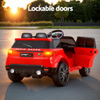 Kids Electric Ride On Car SUV Range Rover-inspired Cars Remote 12V Red
