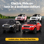 Kids Electric Ride On Car SUV Range Rover-inspired Cars Remote 12V Red