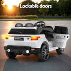 Kids Electric Ride On Car SUV Range Rover-inspired Cars Remote 12V White