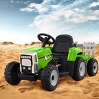 Kids Electric Ride On Tractor Toy 12V Green