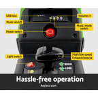 Kids Electric Ride On Tractor Toy 12V Green