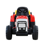 Kids Electric Ride On Tractor Toy 12V Red