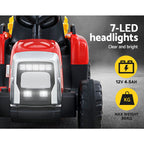 Kids Electric Ride On Tractor Toy 12V Red