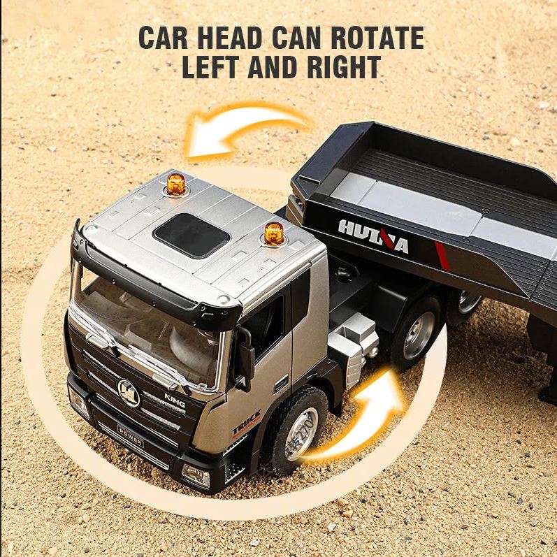 Rc Flat Truck 9-Channel Alloy Remote Control Trailer
