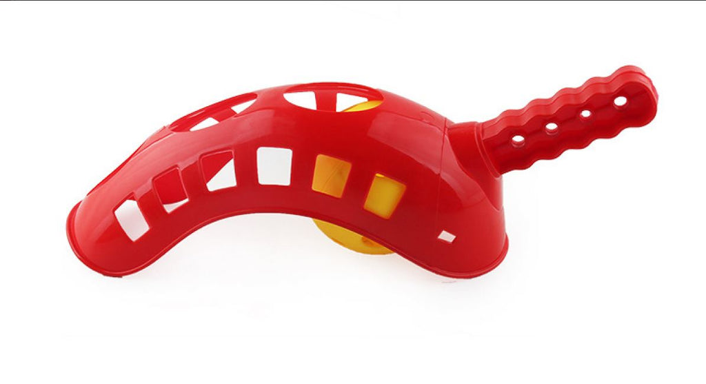 Scoop Ball Toy Set - Outdoor Toys for Kids with Thrower and Balls - Throw and Catch Ball Game, Fun Beach Toys