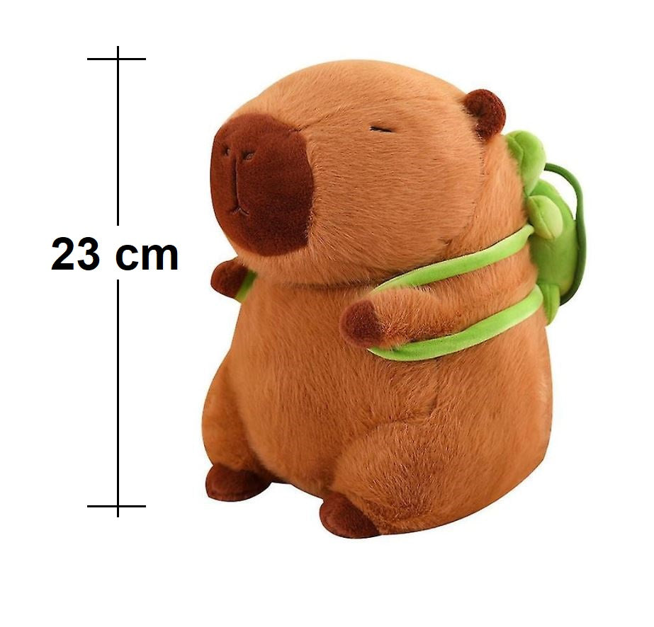 Stuffed Animal Capybara, cute pillow, creative funny cute doll.