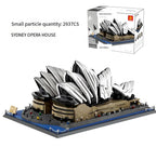Sydney Opera House Mini Building Blocks Model – White
