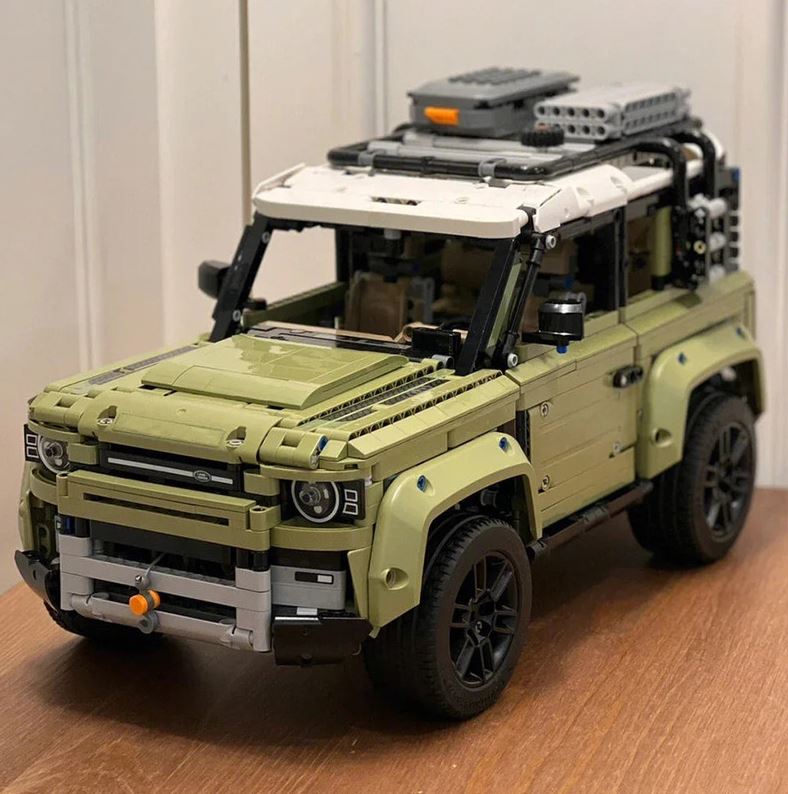 Technical Rover Defender Collector'S Building Blocks Set