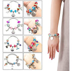 Unicorn & Mermaid Charm Bracelet Craft Kit for Girls