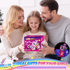 Rechargeable Unicorn Remote Control Stunt Car with Lights & 360° Rotation