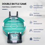 Children's interactive table top football game, 5 balls, educational sports table top toy, plastic frame.