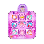 Kids LED Musical Dance Mat with 6 Game Modes Pink