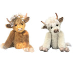 Highland Cattle Plush Toy Fluffy Cow Plush Pet Cow Toy