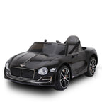 Bentley Exp 12 Speed 6E Licensed Kids Ride On Electric Car Remote Control - Black