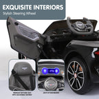 Bentley Exp 12 Speed 6E Licensed Kids Ride On Electric Car Remote Control - Black