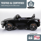 Bentley Exp 12 Speed 6E Licensed Kids Ride On Electric Car Remote Control - Black
