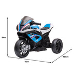Bmw Hp4 Race Kids Ride-on Motorbike In Blue.