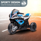 Bmw Hp4 Race Kids Ride-on Motorbike In Blue.