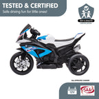 Bmw Hp4 Race Kids Ride-on Motorbike In Blue.