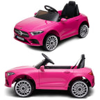 Mercedes Benz CLS 350 Kids Electric Ride On Car with Remote Control - Pink.