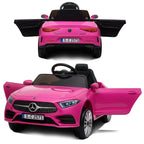 Mercedes Benz CLS 350 Kids Electric Ride On Car with Remote Control - Pink.