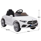 Mercedes Benz CLS 350 Kids Electric Ride On Car with Remote Control - White.