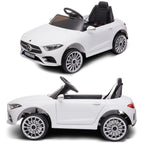 Mercedes Benz CLS 350 Kids Electric Ride On Car with Remote Control - White.