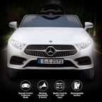 Mercedes Benz CLS 350 Kids Electric Ride On Car with Remote Control - White.