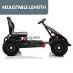 Kids Ride On Pedal Powered Go Kart Racing Style G18 - Red