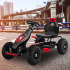 Kids Ride On Pedal Powered Go Kart Racing Style G18 - Red