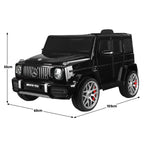 Mercedes Benz AMG Licensed G63 Kids Electric Ride On Car Remote Control Dual 25W Motors Music Player LED Lights.