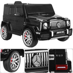 Mercedes Benz AMG Licensed G63 Kids Electric Ride On Car Remote Control Dual 25W Motors Music Player LED Lights.