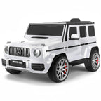 Mercedes Benz AMG G63 Kids Electric Ride On Car w/ Remote Control - White.
