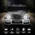 Mercedes Benz AMG G63 Kids Electric Two Seater Ride On Car with Remote Control.